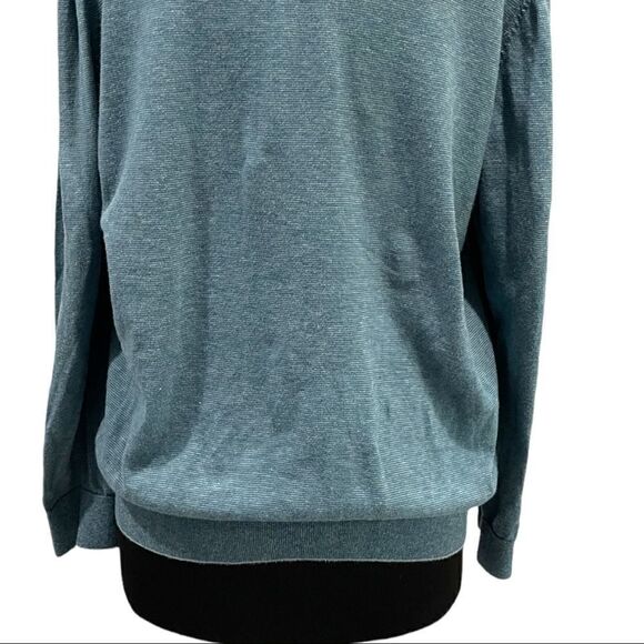 𝅺BONOBOS Slim Lightweight Feeder Stripe Crewneck Pullover Sweater Sz XL - Picture 8 of 15